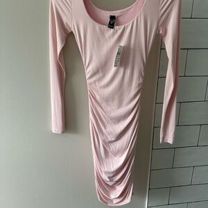 Windsor pink Long Sleeve Dress nwt XS